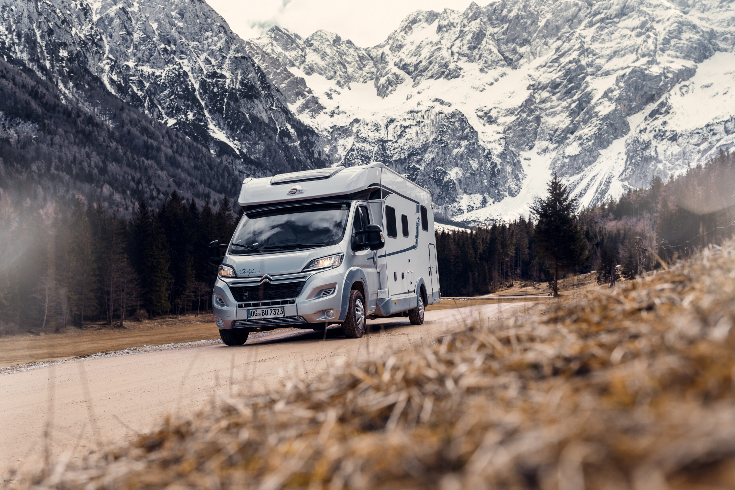 Conducir nuestra autocaravana en invierno