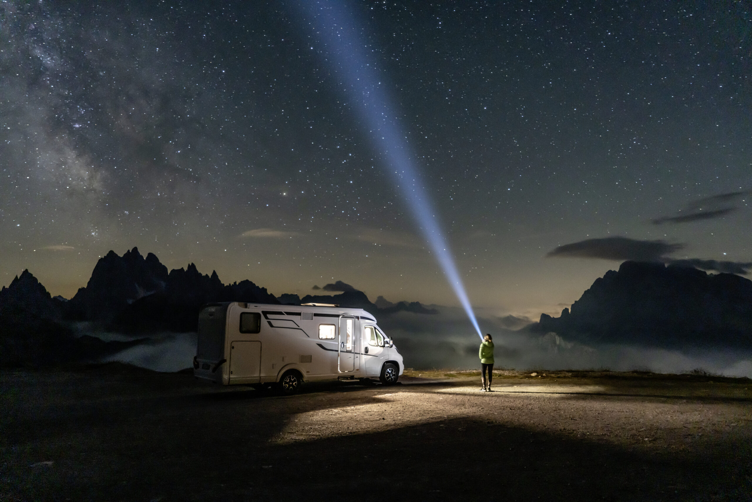 Astroturismo en autocaravana