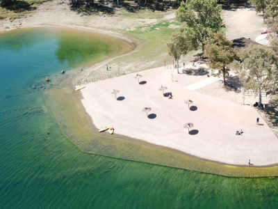 Playa de Campanario, Extremadura