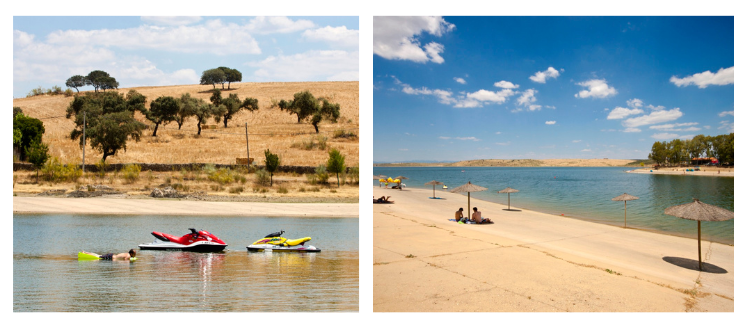 Playa de Peloche, Extremadura