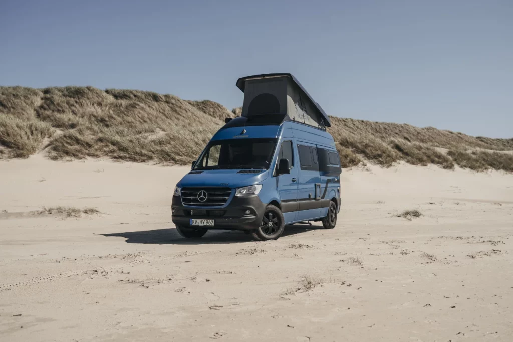 Camper Van Free S Blue Evolution