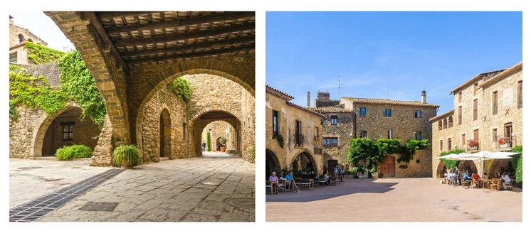 Visitar Monells durante la escapada en autocaravana por pueblos catalanes